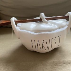Rae Dunn Harvest cooking dish with spoon